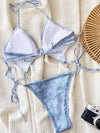 ZASUWA Female Cowboy Hollow Out Cross Back One-Piece