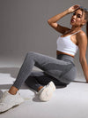 ZASUWA Female Push-up Seamless Hip-lift Scrunch Bum Elastic Tight Leggings