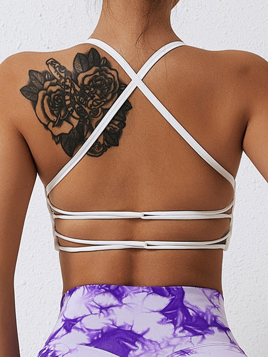 ZASUWA Female Unique Cross Back Sports Bras