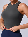 ZASUWA Female Solid color Quick dry Elastic tight Sports Bras