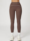 ZASUWA Female Contrast Color Stripes Booty Leggings