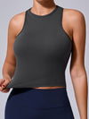 ZASUWA Female Solid color Quick dry Elastic tight Sports Bras