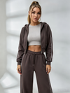 Stripes Zipper Pocket Casual Tracksuit