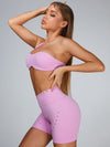 ZASUWA Female Cutout V Shape Waist Leggings
