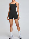 ZASUWA Female Backless U Collar Quick Dry Nude Sensation Romper