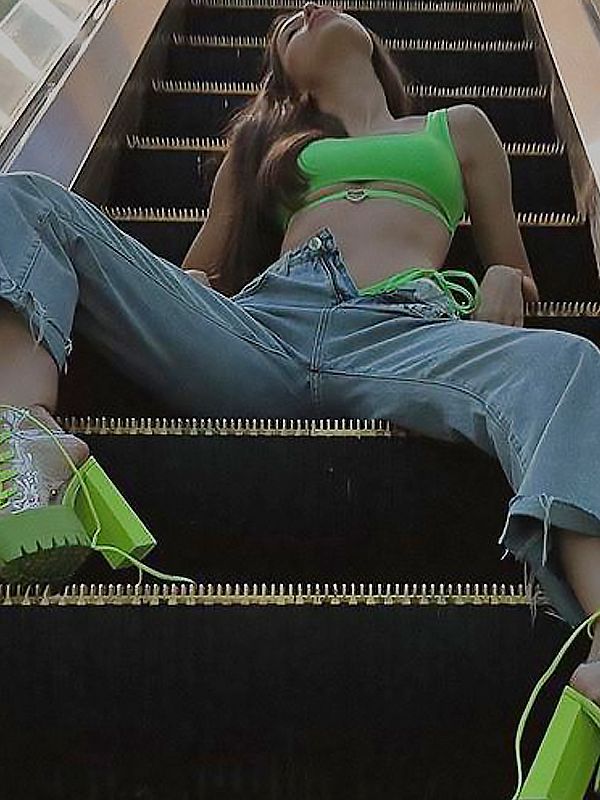 طقم بيكيني ZASUWA نسائي بلون سادة برباط X ANECHKAANNN ⭐