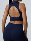 ZASUWA Female Big U Collar Deep-V Pocket Tracksuit