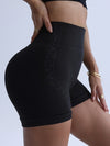 ZASUWA Female Folds Deep V Back High-rise Quick Dry Shorts