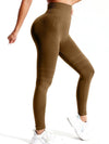 ZASUWA Female Stripes High-waisted Yoga Leggings