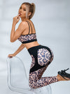 ❤ZASUWA Female Leopard Print Push Up Design Leggings