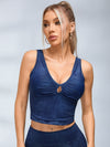 ZASUWA Female Faux Denim Quick Flare Leggings