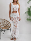 ZASUWA Female Sexy Fishnet Hollow Out Swimwear Cover Dress Without Bikini Set