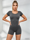 Backless Hip-lift Romper