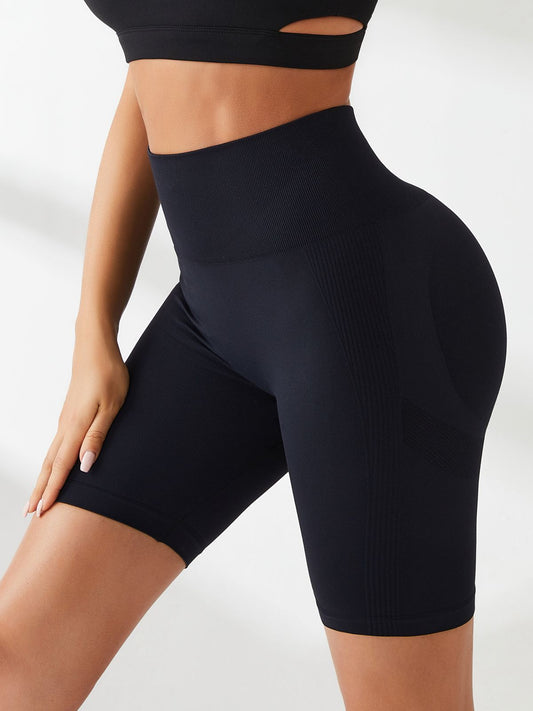 ZASUWA Female Tight High Waist Hip Yoga Shorts