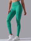 ZASUWA Female Denim Scrunch Bum High-rise Leggings
