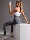 ZASUWA Female Push-up Seamless Hip-lift Scrunch Bum Elastic Tight Leggings