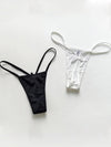 ZASUWA Female Sexy Solid Color T-back Panties