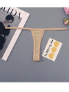 ZASUWA Female Sexy Mesh Print T-Back Panties