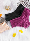 ZASUWA Female Hollow Out Silk T-back Panties