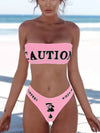 ZASUWA Female Sexy Print Beach Bikini Set