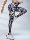 ❤ZASUWA Female Leopard Print Deep V Back Leggings