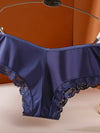 ZASUWA Female Hollow Out Silk T-back Panties