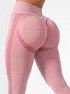 ZASUWA Female Quick Dry Elastic Tight Solid Color Push Up Design Leggings