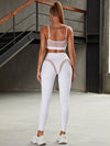 ❤ZASUWA Female Super Sexy Unique Mesh Hip-lift Tracksuit