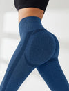 Stretch High Waist Tight Basic Leggings