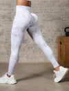ZASUWA Female Print Solid Color Quick Dry Leggings