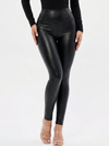 ❤PU Heart-Shape-Hip Leggings