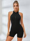 Zipper Short Romper