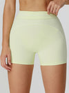 ZASUWA Female Contrast Color Big Heart Shape Push-lift Shorts