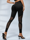 ZASUWA Female Sexy Sheer Mesh Hip-lift Tracksuit