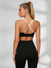 Contrast Color Push Up Tracksuit