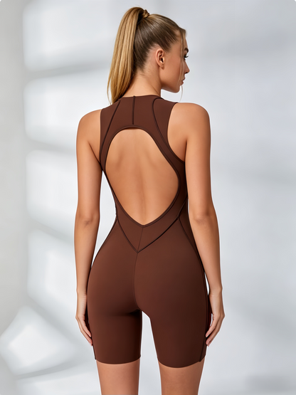 Sexy Backless Quick-dry Romper