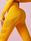 ZASUWA Female Seamless Fishnet Leggings