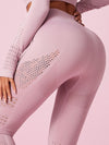 ZASUWA Female Seamless Fishnet Leggings