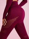 ZASUWA Female Seamless Fishnet Leggings
