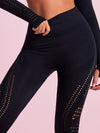 ZASUWA Female Seamless Fishnet Leggings