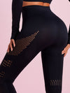 ZASUWA Female Seamless Fishnet Leggings