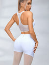 ❤ZASUWA Female Super Sexy Mesh Push Up V-shape Waist Leggings