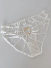 ZASUWA Female Heart Shape Cross Hollow Out Panties