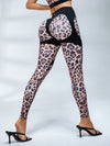❤ZASUWA Female Leopard Print Push Up Design Leggings
