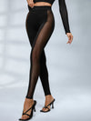 🖤ZASUWA Female Sexy Sheer Mesh Seamless Leggings