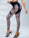 ❤ZASUWA Female Leopard Print Push Up Design Leggings