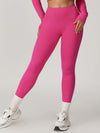 ZASUWA Female High-waisted Hip-lift Quick Dry Elastic Tight Scrunch Bum Leggings