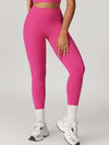 ZASUWA Female High-waisted Hip-lift Quick Dry Elastic Tight Scrunch Bum Leggings