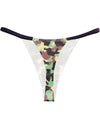 ZASUWA Female Sexy Camouflage Print T-Back Panties