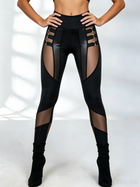 Super Sexy Cutout One Shoulder Mesh Buckle High Waist Hip-lift Tracksuit